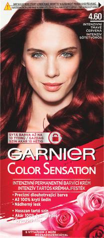 Matu krāsa Garnier Color Sensation, intense dark red krās., 4.60, 60 ml