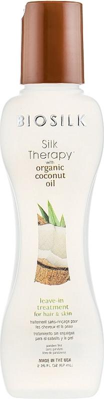 Matu eļļa Biosilk Silk Therapy Natural Coconut Oil, 67 ml