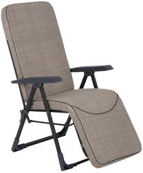 Lauko kėdė Patio Modena Kwadrat Plus Black Edition H024-04IB, juoda sp./pilka sp., 85 cm x 59 cm x 105 cm