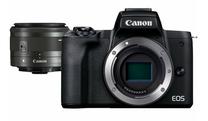 Sisteminis fotoaparatas Canon EOS M50 Mark II + EF-M 15-45mm f/3.5-6.3 IS STM, juoda sp.