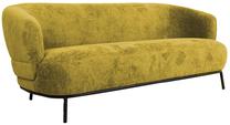 Sofa Home4you Gemala, geltona sp., 200 x 84 cm x 82 cm