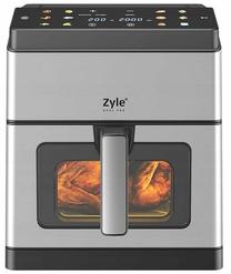Karšto oro gruzdintuvė Zyle Dual Pro ZYDUALPROW, sidabro sp./juoda sp., 1800 W, 8 l