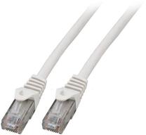 Сетевой кабель EFB RJ-45, RJ-45, 3 м, белый цв.