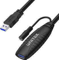 Adapteris Unitek Y-3003C USB 3.1, USB 3.1 A, 1.5 m, melna krās.