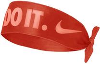 Galvos juosta Nike Dri-Fit Tie, Universalus, raudona sp.