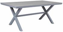 Lauko stalas Home4you Corinna, pilka sp., 180 cm x 100 cm x 74 cm