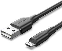 Laidas Vention CTIBG, USB Type A/Micro USB-B, 150 cm, juoda sp.