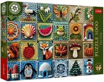 Puzle Trefl Tea Time: Crochet, 68 cm x 48 cm, 1000 gab.