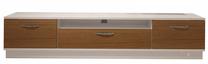 ТВ стол Kalune Design Trendstyle 180-BC, белый цв./ореховый цв., 40 см x 180 см x 46 см