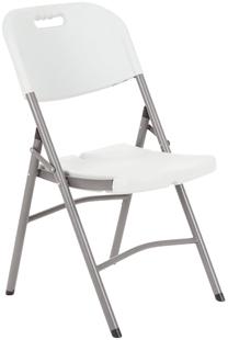 Lauko kėdė Catering Premium, balta sp., 52 cm x 48 cm x 88 cm