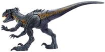 Rotaļlietu figūriņa Mattel Mega Bloks Jurasic World Colossal Indoraptor HKY14, 90 cm, pelēka krās.