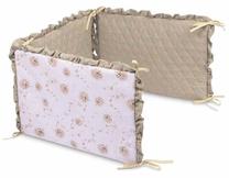 Apsauginis bortelis Sensillo Muslin, balta/smėlio, 60 cm x 40 cm