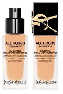 Šķidrā grima bāze Yves Saint Laurent All Hours Luminous Matte, SPF 30, ln9, 25 ml