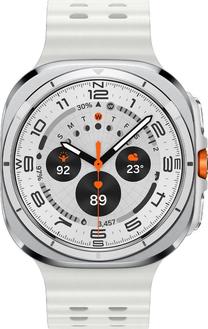 Viedais pulkstenis Samsung Galaxy Watch Ultra 47mm, balta krās.