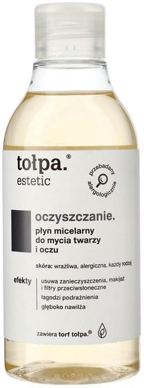 Мицеллярная вода Tołpa Estetic Cleansing Hyaluronic Micellar Fluid, 300.0 мл