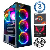 Stacionārs dators Intop Ryzen 5 5600GT, DDR4 16 GB, SSD+HDD 1 TB 2 TB, AMD Radeon RX Vega 7 Dynamic
