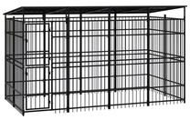 Voljeras VLX With Roof, 391 x 200 x 228 cm, plienas