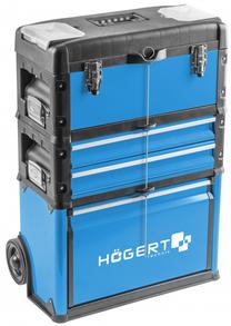 Тележки для инструментов Högert Technik, 52 см x 32 см x 72 см, синий цв./черный цв.