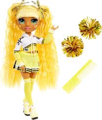 Кукла MGA Rainbow High Cheer Sunny Madison 763292, 28 см, желтый цв.
