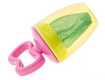 Šviežio maisto maitintuvas Canpol Babies Fesh Food Teether, 6+ mėn., plastikas, žalia sp./rožinė sp.