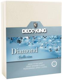 Paklodė DecoKing Diamond, balta sp., 200 x 220 cm, su guma