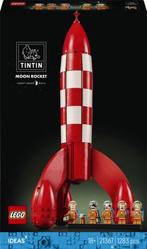 Konstruktorius LEGO® Ideas Tintin® Mėnulio raketa 21367, 1283 vnt.