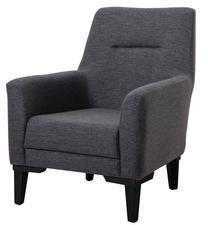 Krėslas Hanah Home Liones S, antracito sp., 76 cm x 70 cm x 93 cm