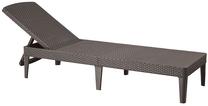 Lauko gultas Keter Jaipur, kapučino sp., 187 cm x 58 cm x 29 cm