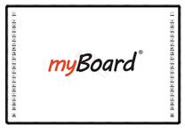 Interaktīvā tāfele myBoard, 177 cm x 128 cm