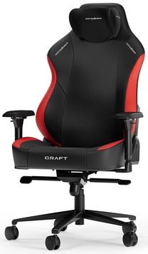 Žaidimų kėdė DXRacer Craft L, juoda sp./raudona sp.