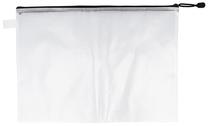 Tõmblukuga kaust, 39 cm x 28 cm, 1:1 Läbipaistev v.