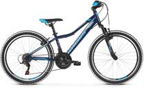 Детский велосипед Kross Hexagon JR 1.0 KRHEJ124X13M001862, синий цв., 24″