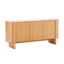 Komoda Home4you Morben, ąžuolo medienos imitacija sp., 75 cm x 160 cm x 42 cm