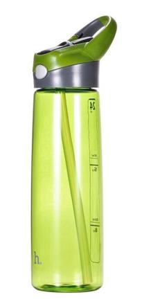 Sporta pudeles un šeikeri Hoco C2, zaļa krās., plastmasa, 0.7 l