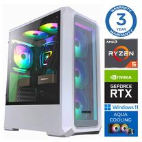Stacionarus kompiuteris Intop Ryzen 5 7600X, DDR5 16 GB, SSD 500 GB, Nvidia GeForce RTX 3060 12 GB GDDR6, Windows 11 Home