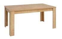 Valgomojo stalas išskleidžiamas, ąžuolo, 160 cm x 90 cm x 76 cm