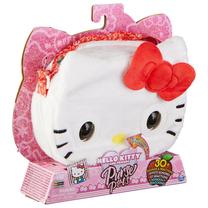 Интерактивная сумочка Spin Master Purse Pets Hello Kitty 20137759, английский, белый цв./красный цв.