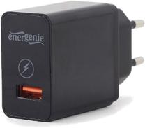 Telefono įkroviklis Gembird, USB 3.0 type A/AC, juoda sp.