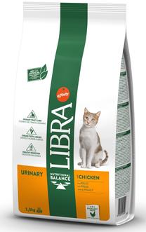 Sausas kačių maistas Libra Urinary, vištiena, 1.5 kg