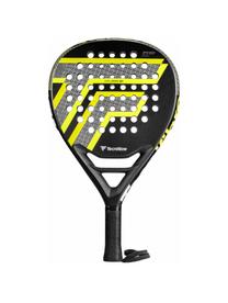 Padel tenisa rakete Tecnifibre WALL BREAKER 375 gr 16WABR3752, melna krās./dzeltena krās./pelēka krās.
