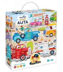 Пазл CzuCzu Cars 2283, 48 см x 68 см, 40 шт., многоцветный