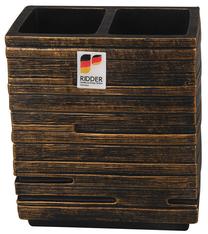 Стакан для ванной Ridder Brick, коричневый цв., 6.3 см x 11.5 см x 10.1 см