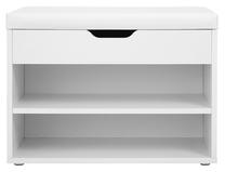 Batų dėžė Songmics, balta, 60 cm x 30 cm x 44 cm