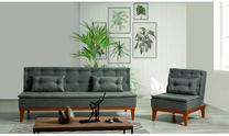 Sofos rinkinys Hanah Home Fuoco Set, tamsiai pilka sp., 80 x 184 cm x 80 cm