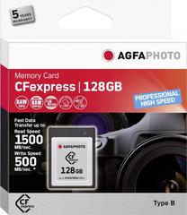 Atminties kortelė AgfaPhoto Professional, 128 GB, 500 Mb/s - 1500 Mb/s
