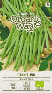 Sėklos Organic Way, pupelės Cannellino, 7 g
