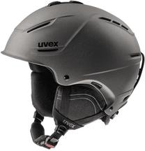 Slēpošanas ķivere Uvex P1us 2.0, melna krās., 59-62 cm