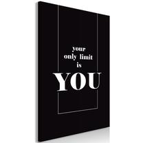 Reprodukcija Artgeist Key to Success - Black and White English Inscriptions, m-a-0805-b-a, 60 cm x 90 cm