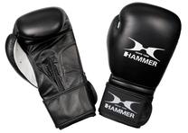 Боксерские перчатки Hammer Premium Fight, черный цв., 12 oz
