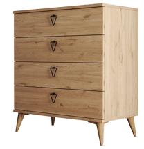 Komoda Kalune Design Versa-Ce 3612, ąžuolo sp., 90.8 cm x 80 cm x 45 cm